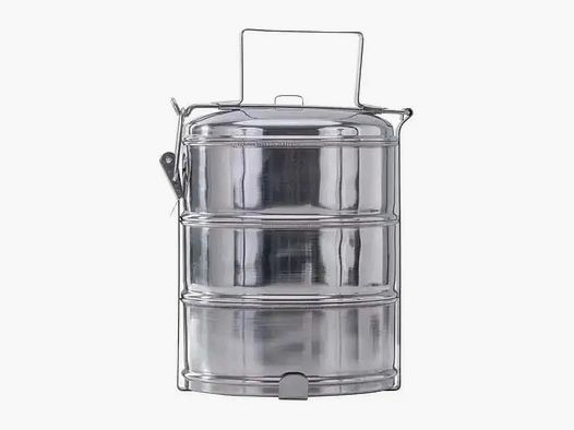 Fox Outdoor Voedselcontainer 3-delig zilver