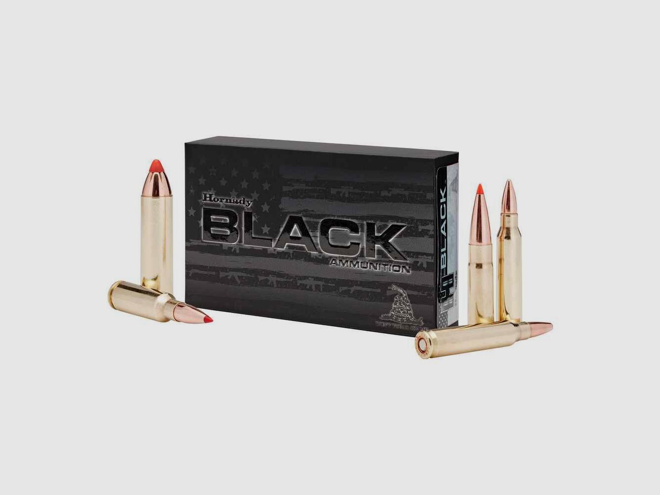 .223 Rem. Black BTHP 4.9g/75grs. Hornady