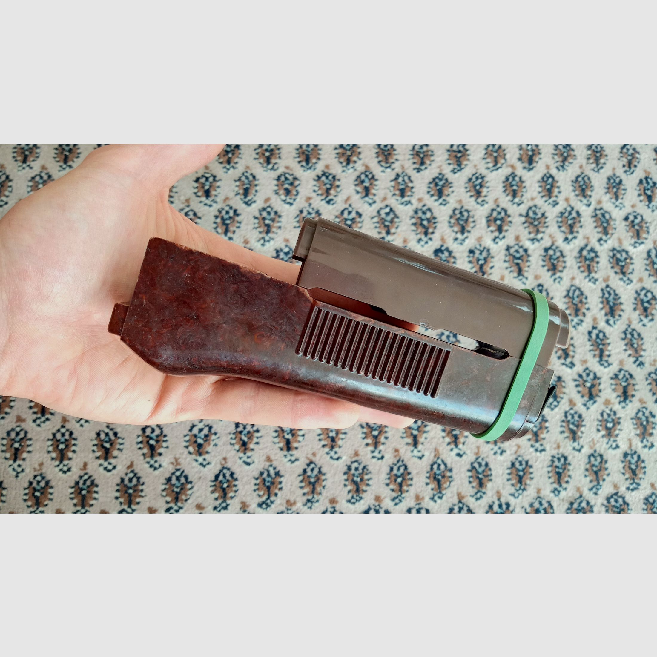 Set di protezione anteriore AKMS MPi dell'Est Germania per AKMS & AK74 DDR NVA in bakelite e plastica // montaggio indiretto anche per NEDI SDM Type 56 possibile, immagine 4 di 20