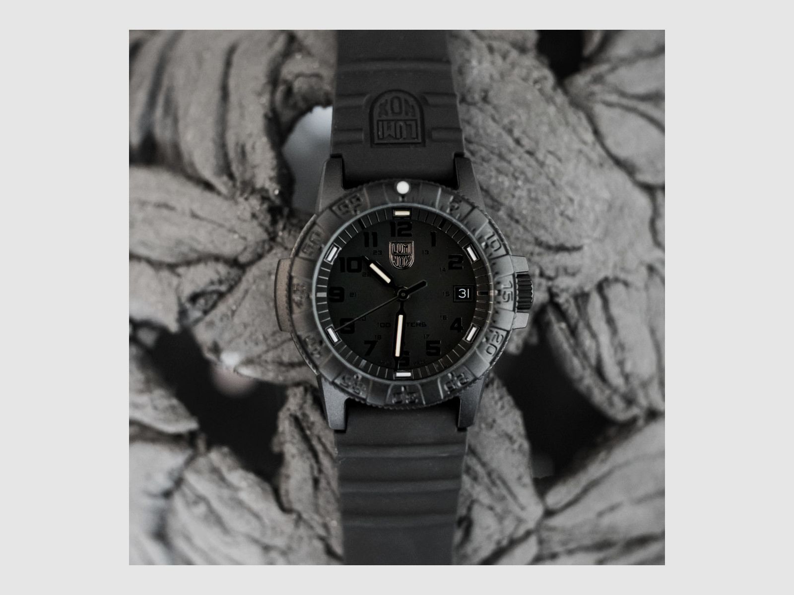 Luminox – Reloj Leatherback Sea Turtle 0300 Series Blackout – XS.0301.BO.L, imagen 4 de 4