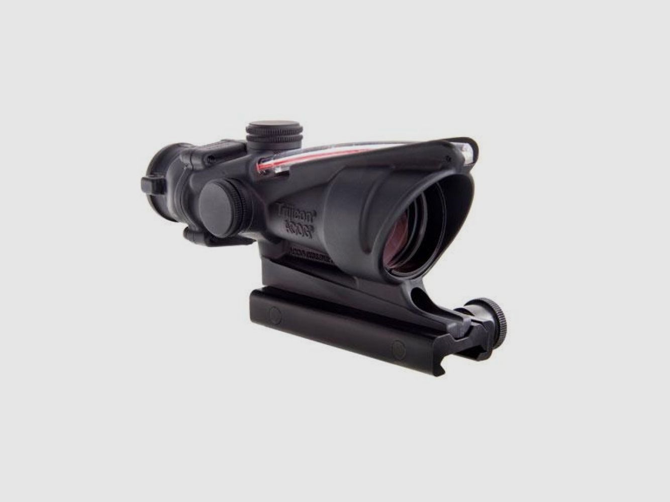 Trijicon® ACOG 4×32 Dual Illuminated Red Crosshair .223 BAC Reticle avec montage TA51