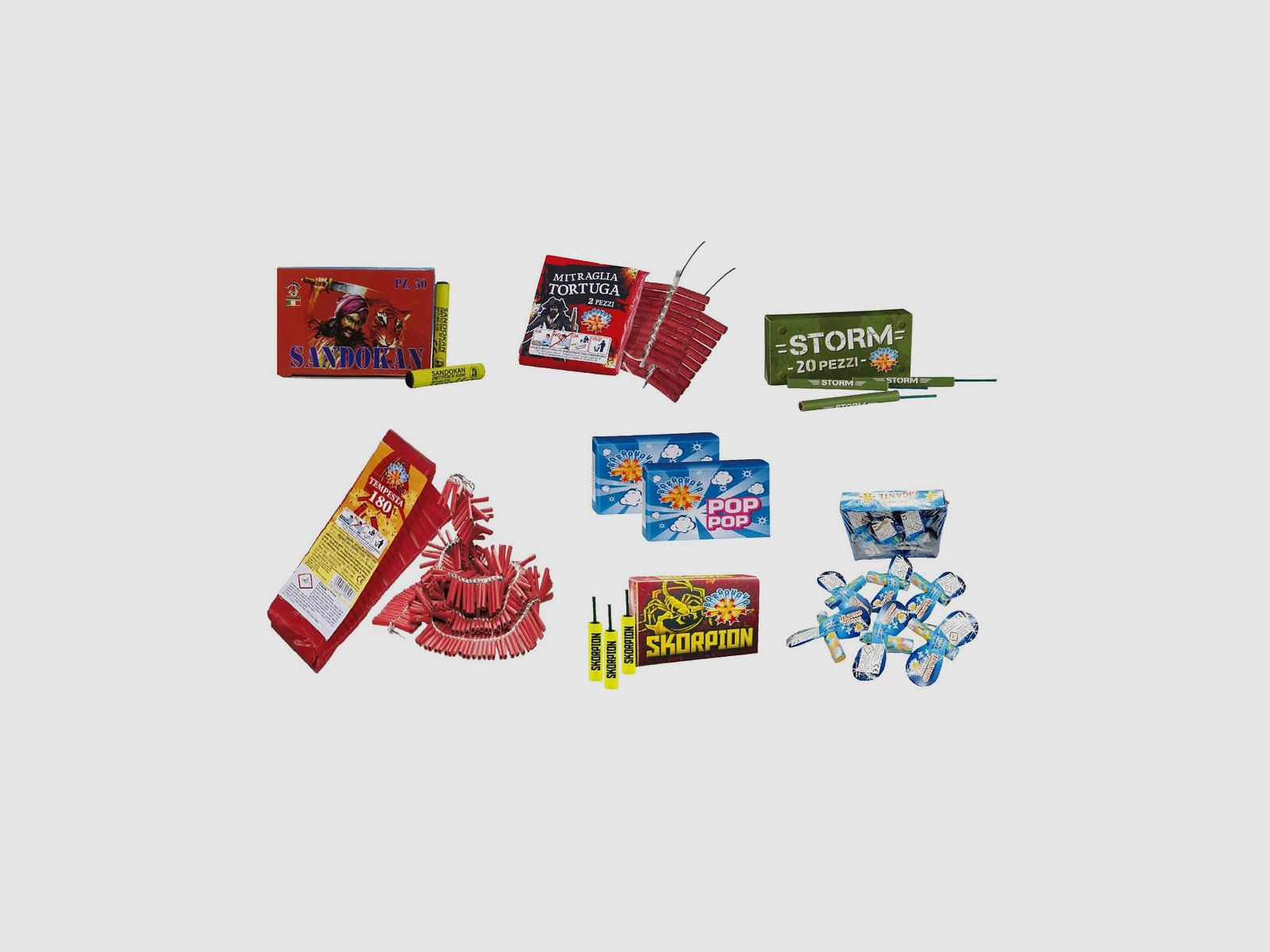 Petardoset - Der große Mix von V°D-Feuerwerkskörpern für ein explosives Neujahr!, Bild 1 von 8