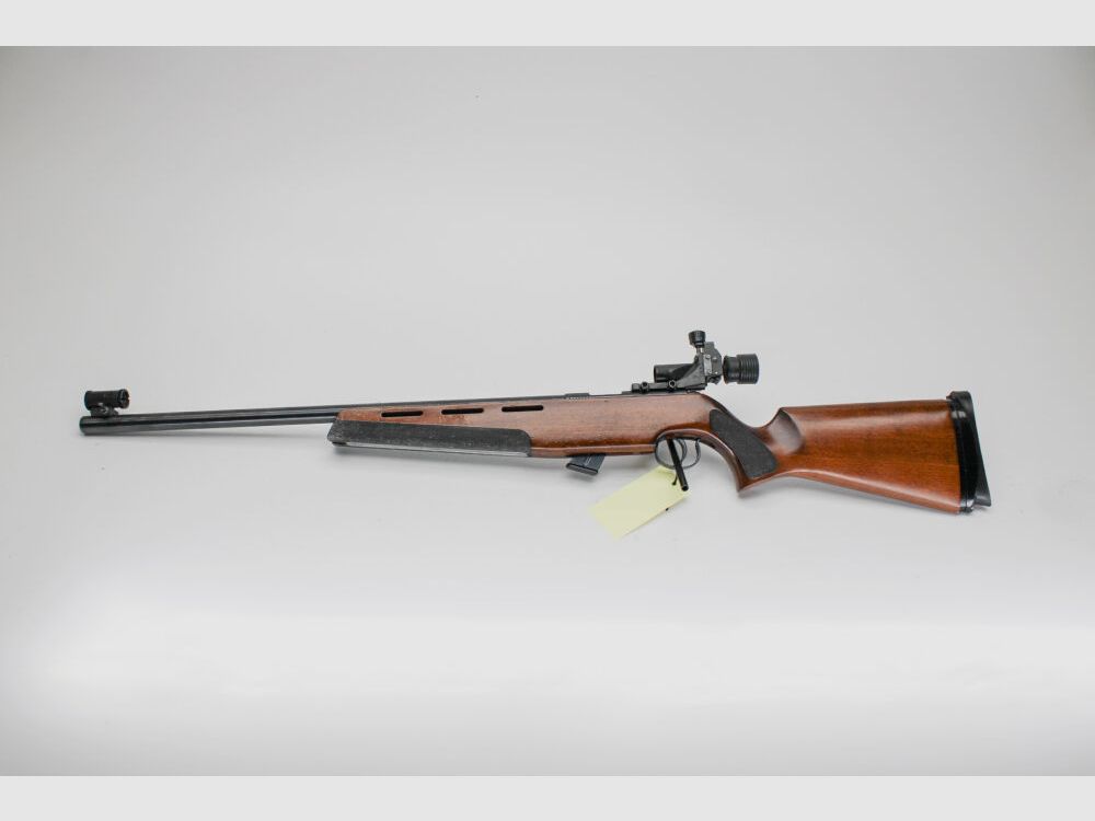 Rep. karabin Anschütz ST kal. .22lr z diopterem i lufą meczową .22lr