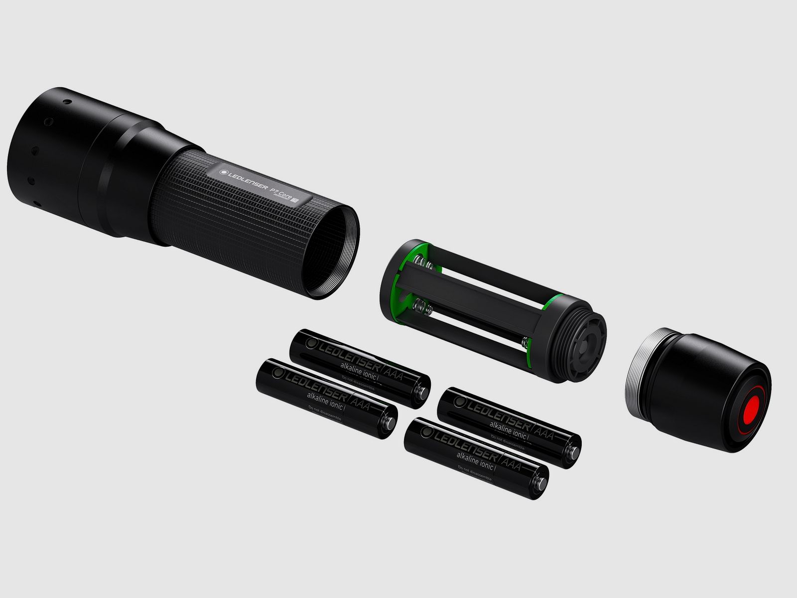 Ledlenser 502180 P7 Core Taschenlampe bis zu 450 Lumen 220 Meter