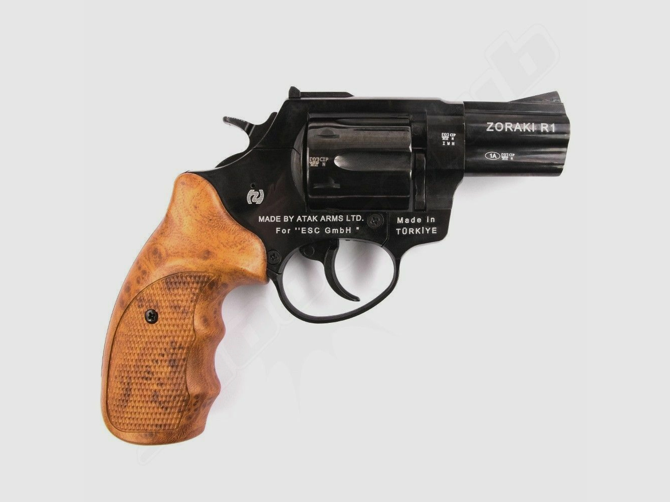 Zoraki R1 Shiny 2,5'' Speciale revolver a salve 9mm R.K.