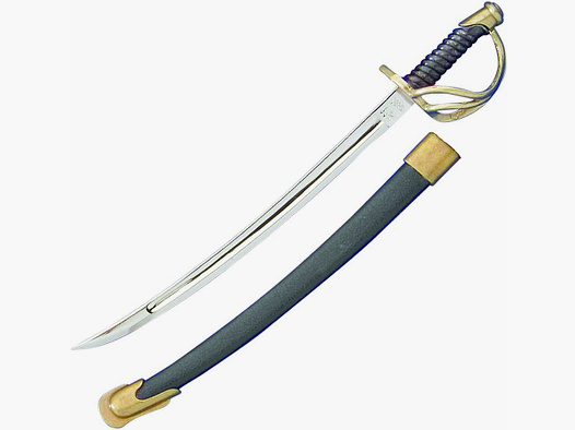 Coltello da lettera spada della guerra civile americana 1860 con fodero