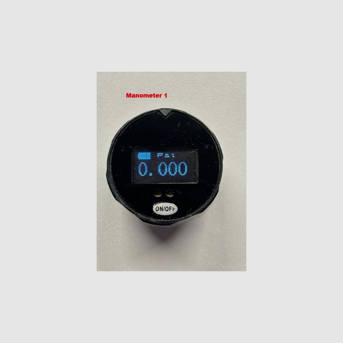 2x digital pressure gauge 25mm (M8, 4500 PSI / 310 Bar) | NEW | for example for HP Max