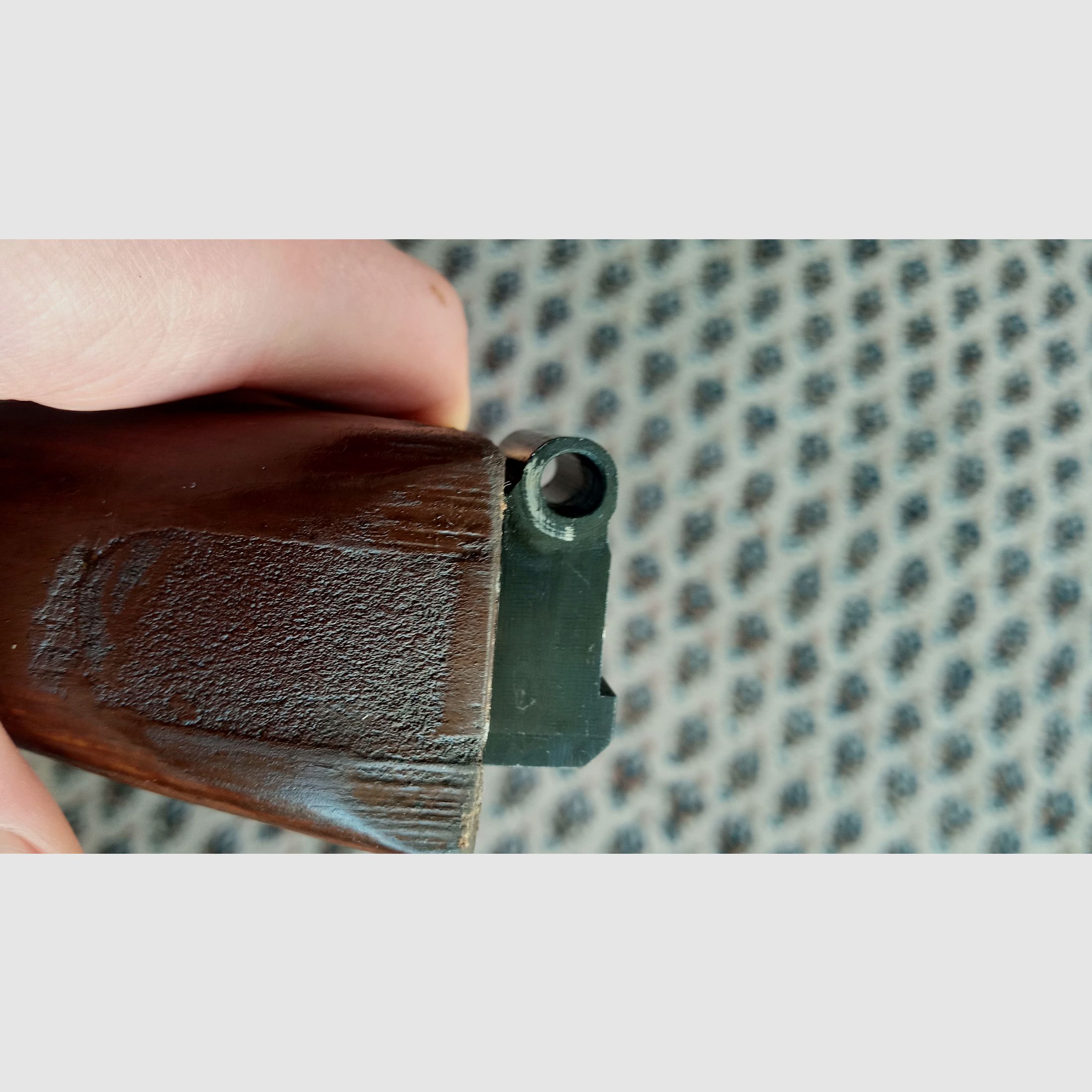 Russischer Co2 Yunker-3 Pseudo Festschaft / AK Laminat Holz Schaft für AK74 Look