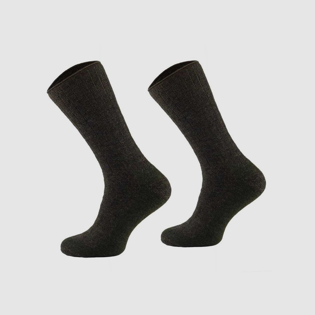 Kaki Merinowollsocken 80% Wolle, nicht komprimierend, Bild 2 von 6