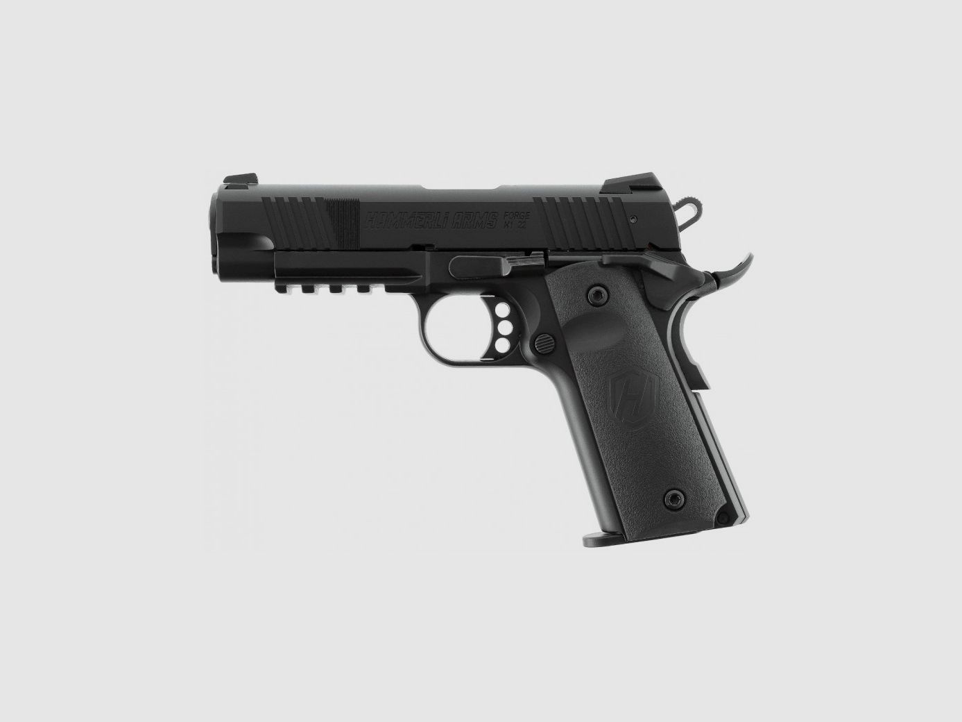 Pistool Hammerli forge H1 kal.22LR SA 12 schoten 127mm 5"