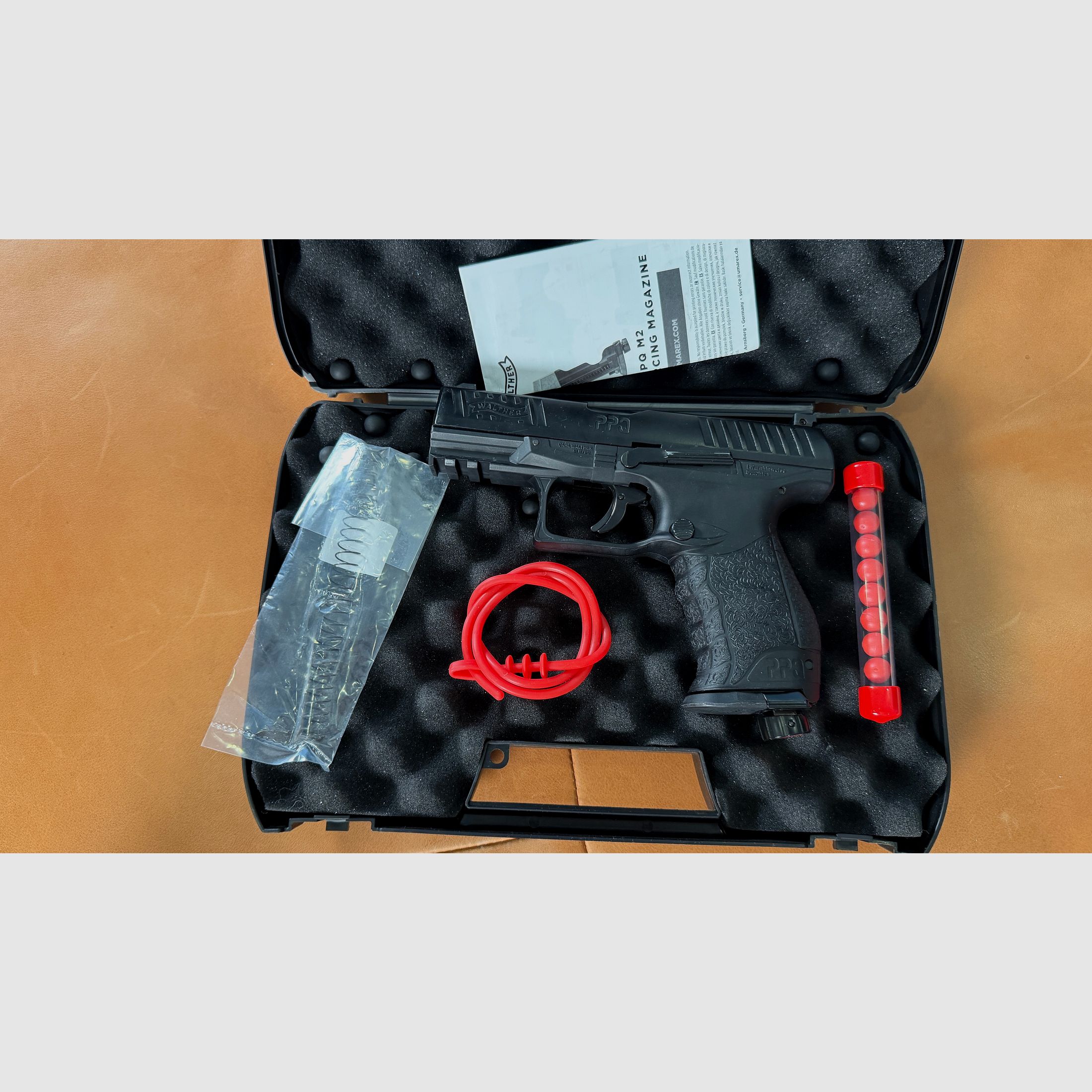 Walther PPQ M2 T4E RAM, Walther Holster, PepperShots