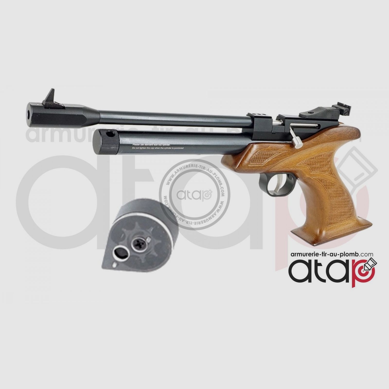 Pack Luftpistole Artemis CP1-Multicoups 5.5 mm, Bild 2 von 9