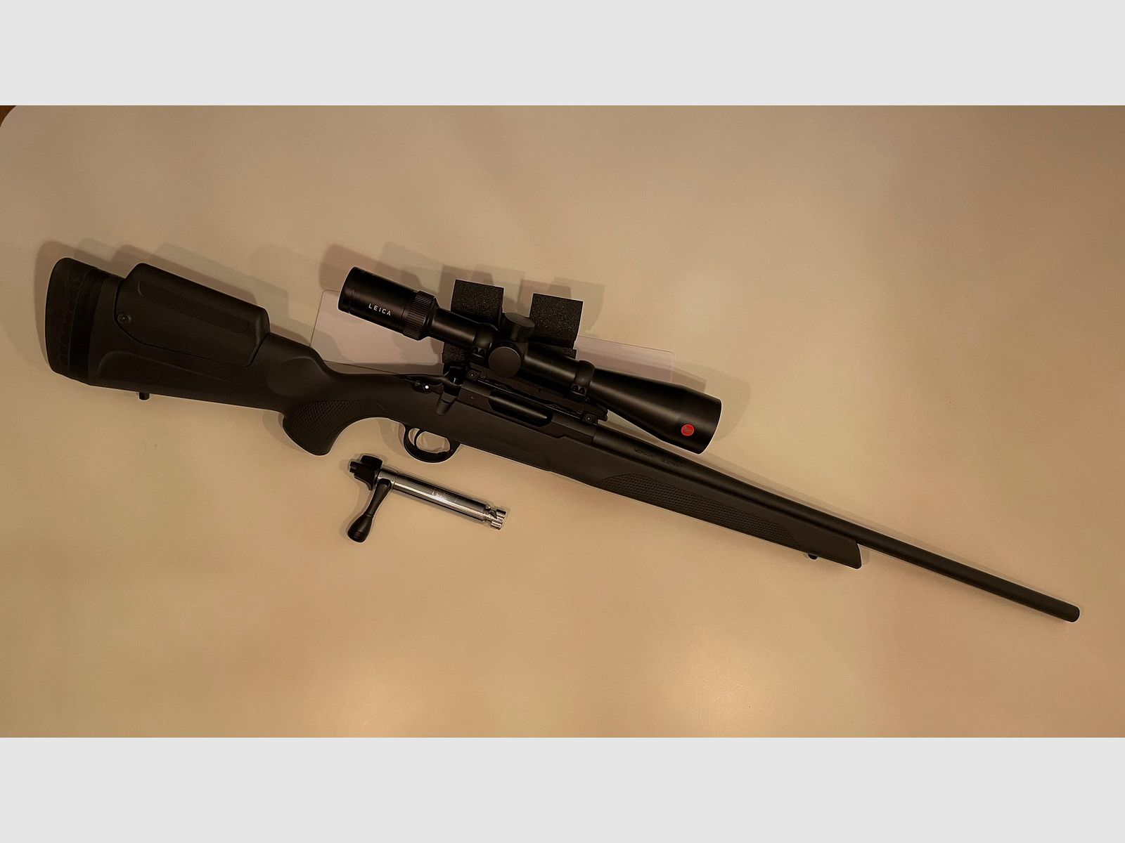 Merkur Rover G2 Hunter Semi Waga + Leica Amplus 6 2,5-15x50i