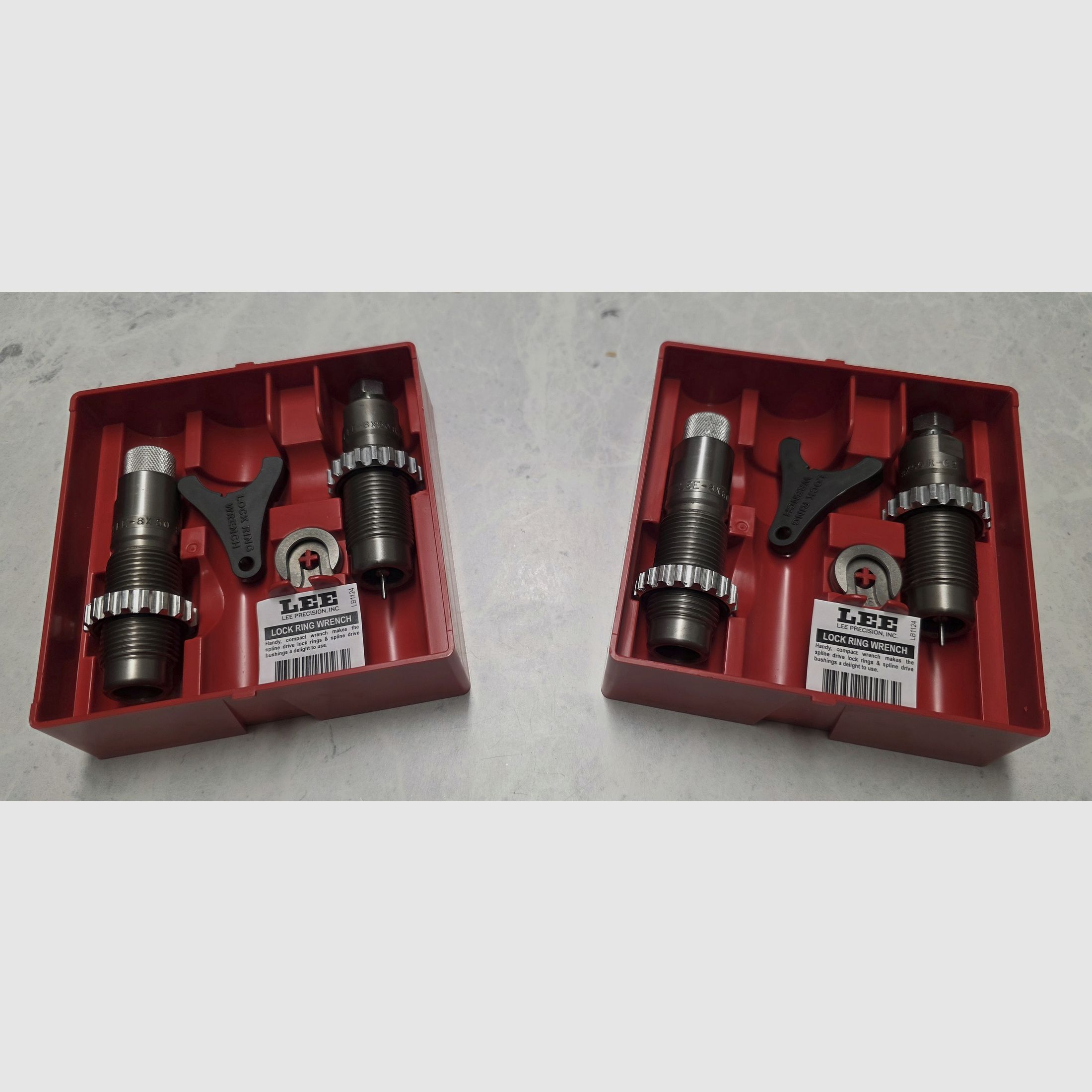 LEE 8x50 R (.323) Mannlicher Langwaffen Vollkalibriermatrizensatz LIMITED + accessoires !NIEUW!