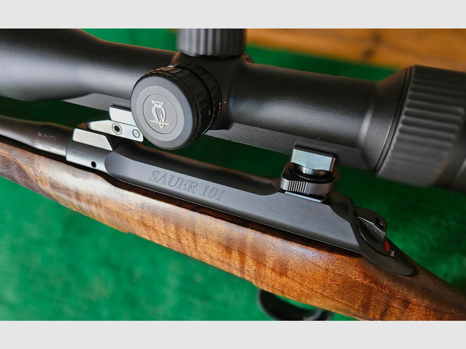 Sauer 101 mit Zielfernrohr 2-12x50 - no  202 Mauser M12 98 Heym SR 21 30 .270 .308 .30-06 7x64