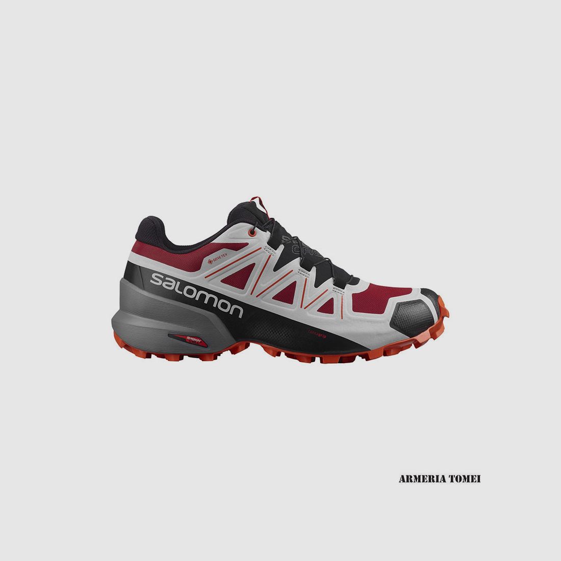 SALOMON – HEREN – SPEEDCROSS 5 GTX Chili Pepper / Pearl Blue / Cherry Tomato, afbeelding 1 van 6