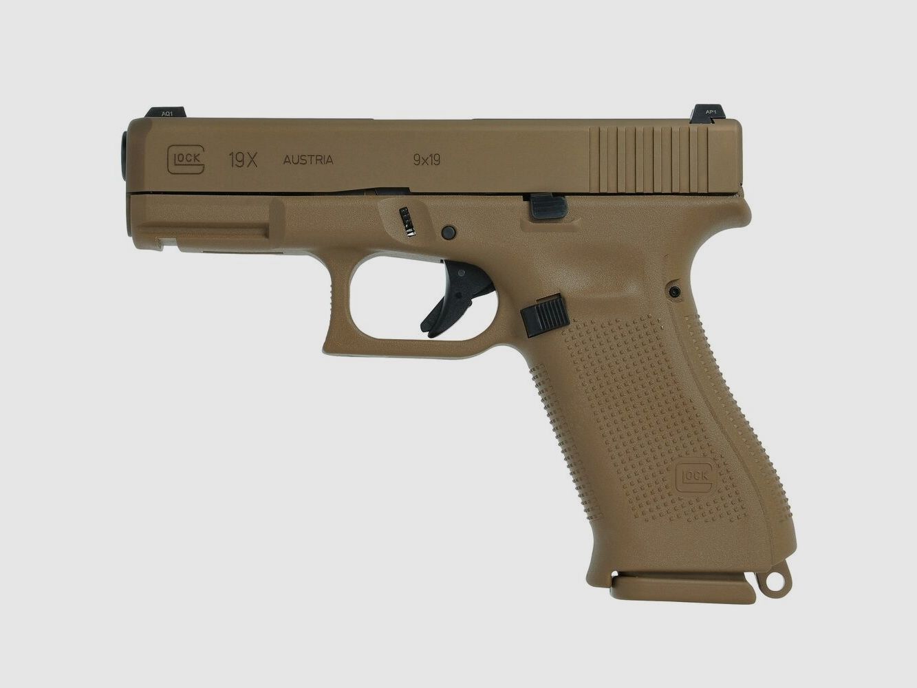 Glock Pist. GLOCK 19X M13,5x1 links