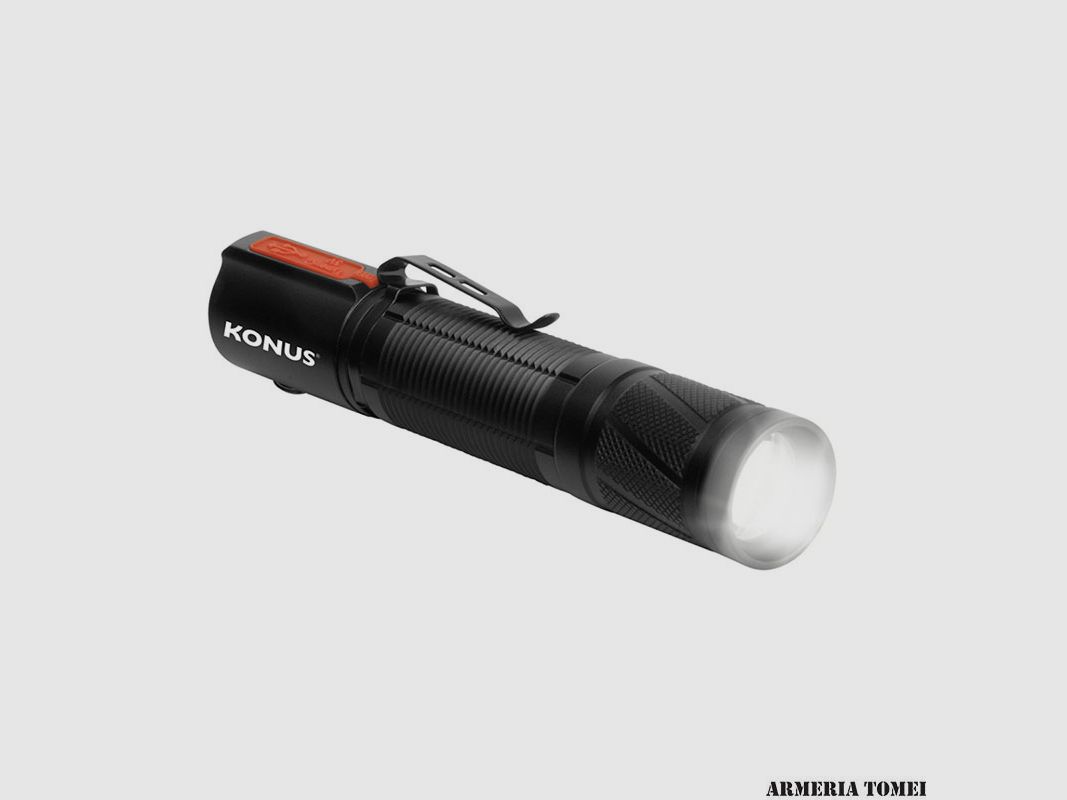 TASCHENLAMPE – KONUSLIGHT – RC7 1200 LUMEN WIEDERAUFLADBAR