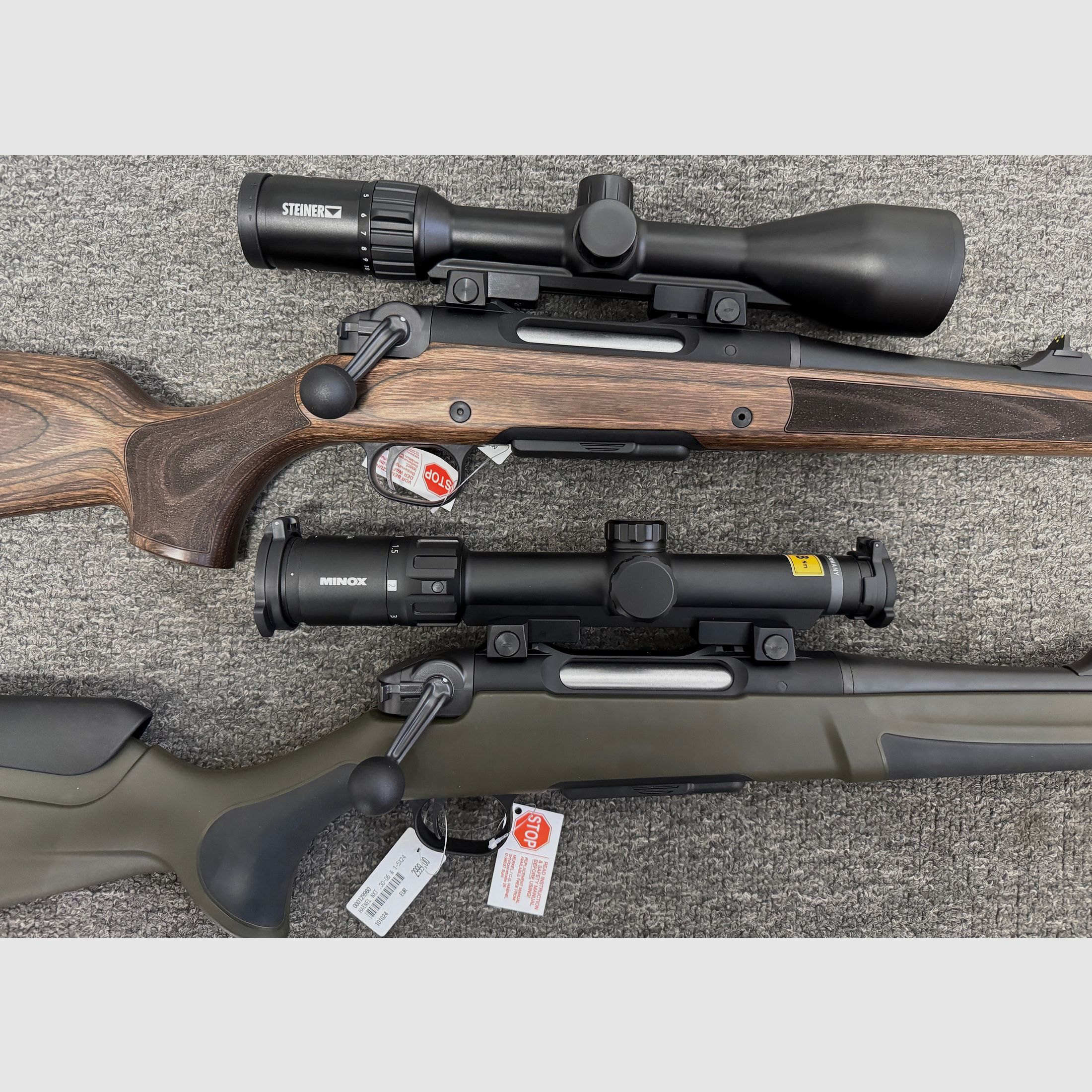 Haenel NXT - 2 armes - 2 lunettes de visée - un prix