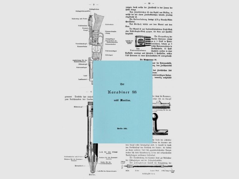 Nachdruck der Dienstvorschrift zum Karabiner 88 von 1891