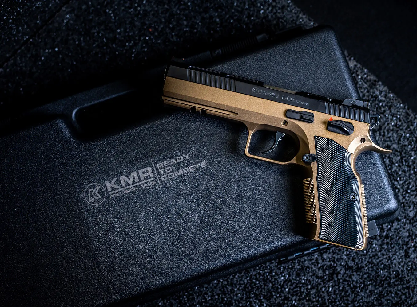 KMR L-02 SPECTRA 9×19 OR BLACK/ORANGE DOTS, Bild 4 von 11