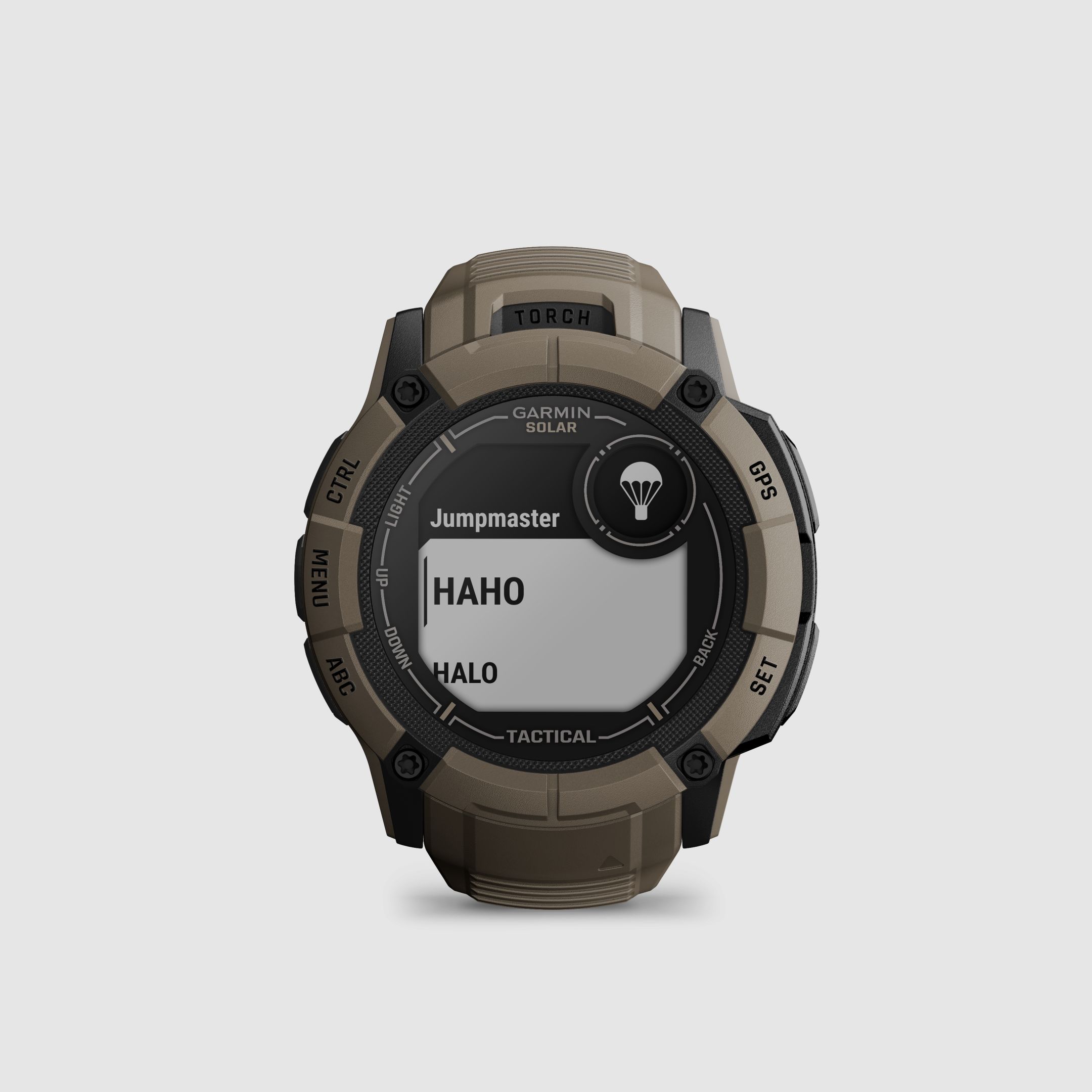 Garmin Instinct® 2X Solar - Tactical Edition, Olivgruen