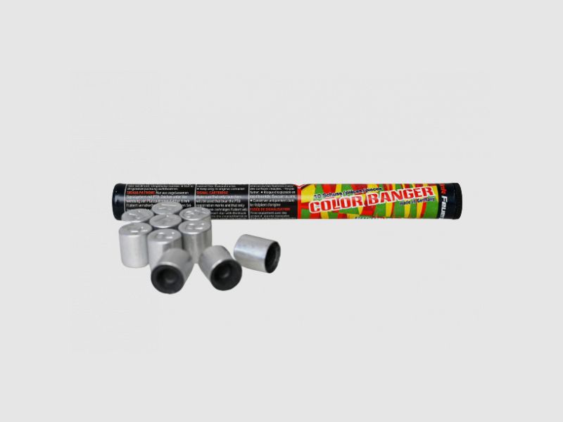 PYRO COLOR BANGER - 10 SHOTS - 15 MM