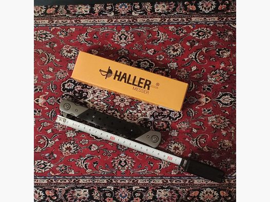 Haller One-Handed Knife Stiletto XXL Pakkawood
