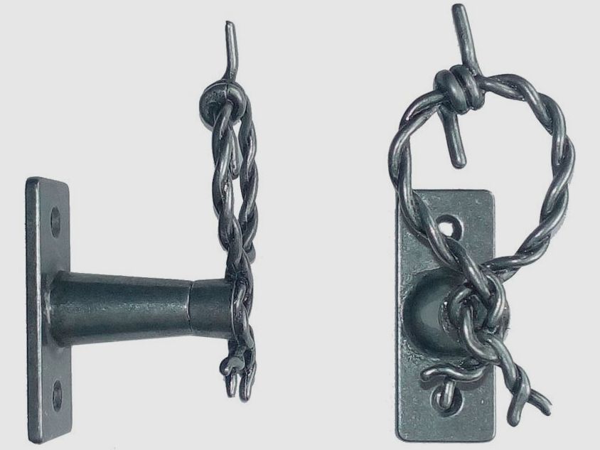 Wandhalter Stacheldraht für 1 Schwert