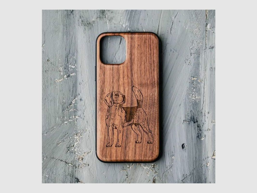 Holzwelt Cases Handyhülle Beagle