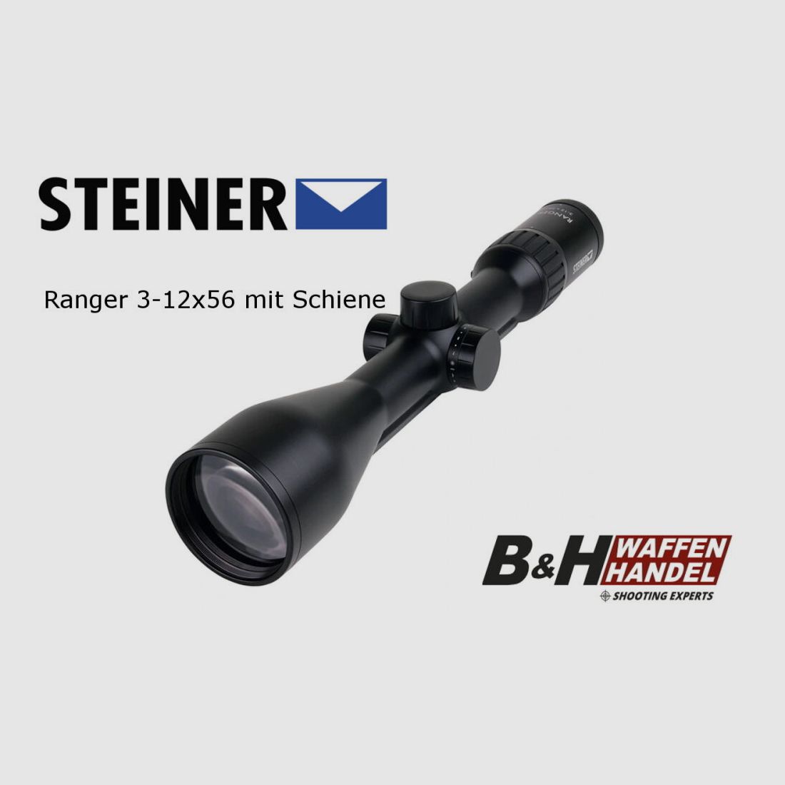 Steiner Steiner Ranger 4 3-12x56 with rail special price