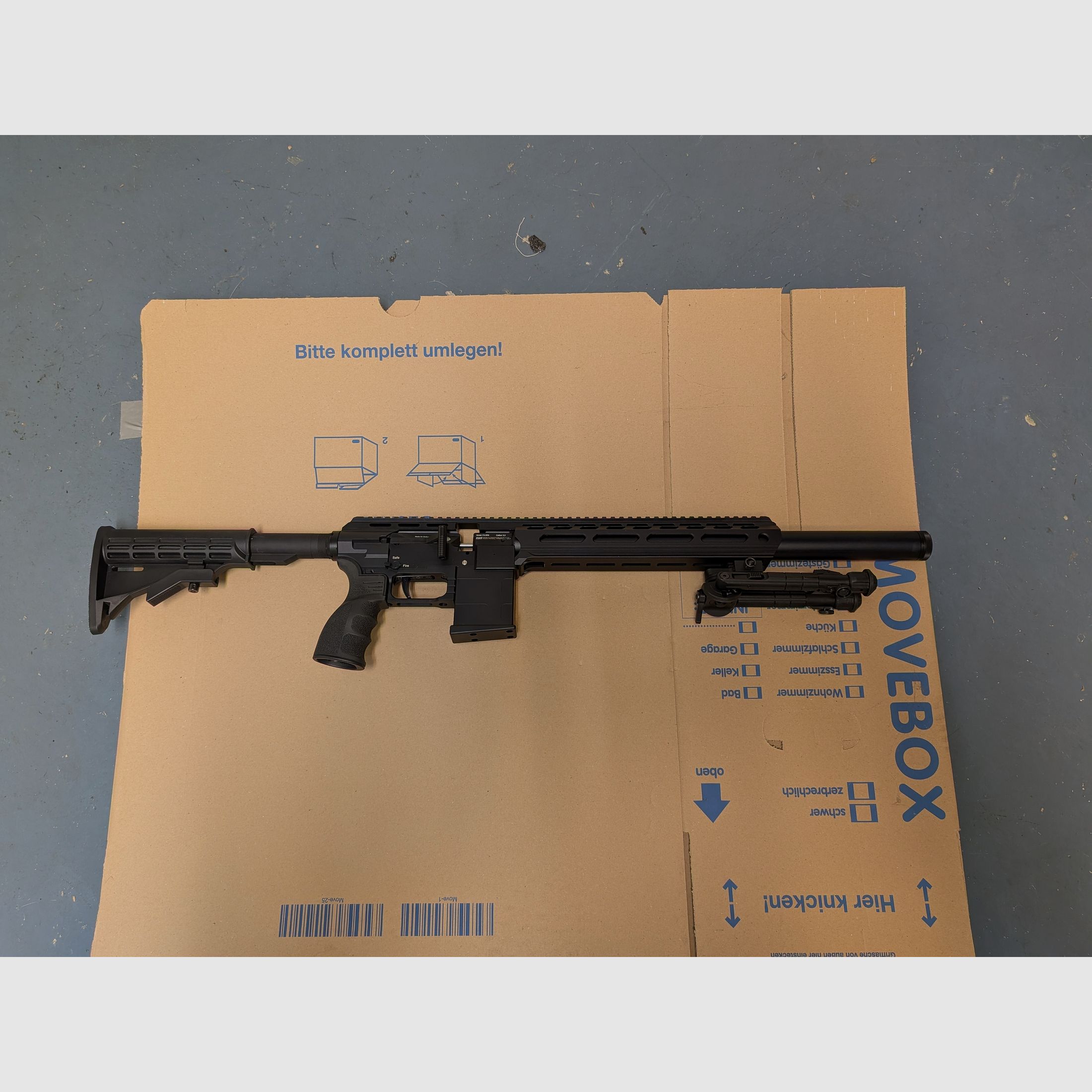 FX DRS Tactical 7,5Joule Cal. 5,5mm mit Zubehör 