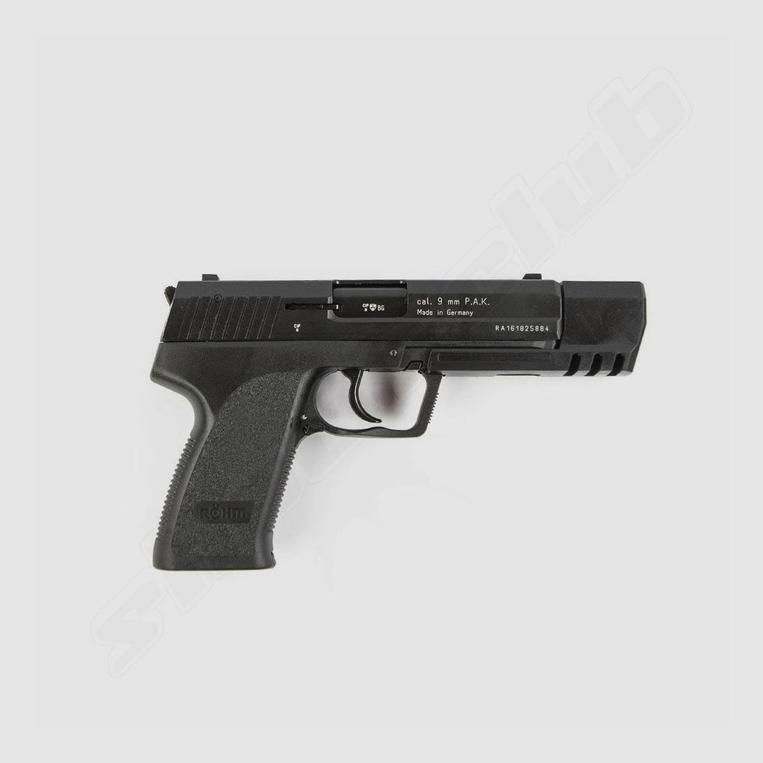 Röhm RG 96 MATCH brüniert 9 mm P.A.K. Platzpatronen-Set, Bild 3 von 4