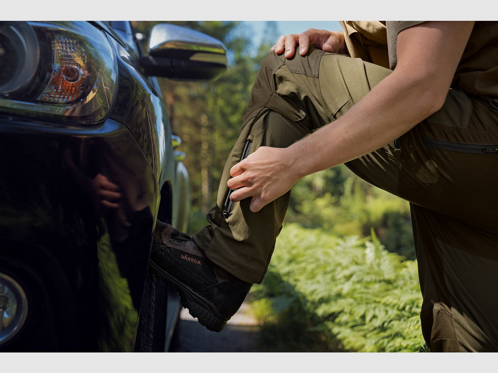 Härkila Ragnar Trousers - Willow green 32'', afbeelding 9 van 10
