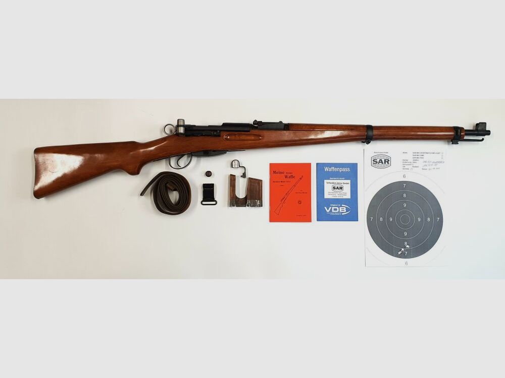 Schwaben Arms GmbH - Nuova produzione - Fucile a ripetizione SAR K31 SPORTMATCH in calibro 308win. simile al K31 svizzero