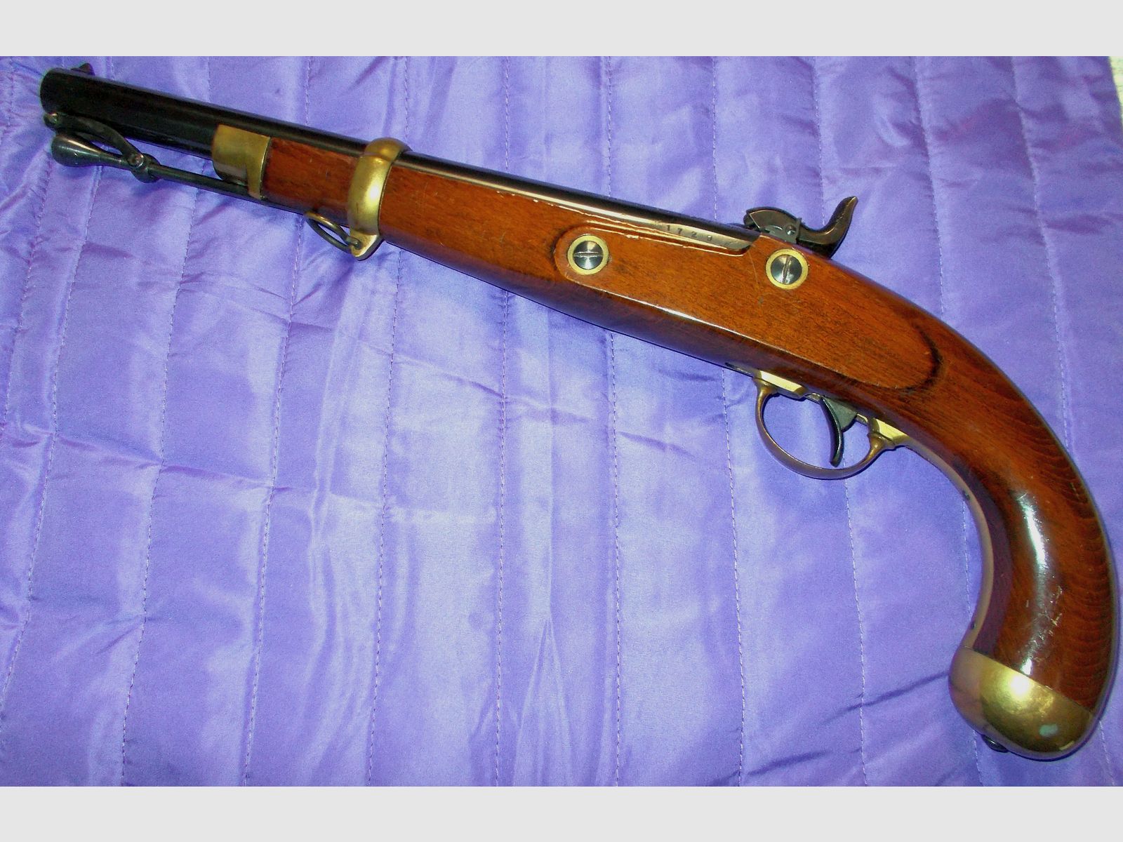 Vorderlader Antonio Zoli Perkussions Pistole US Cavalry / Zouave .58 