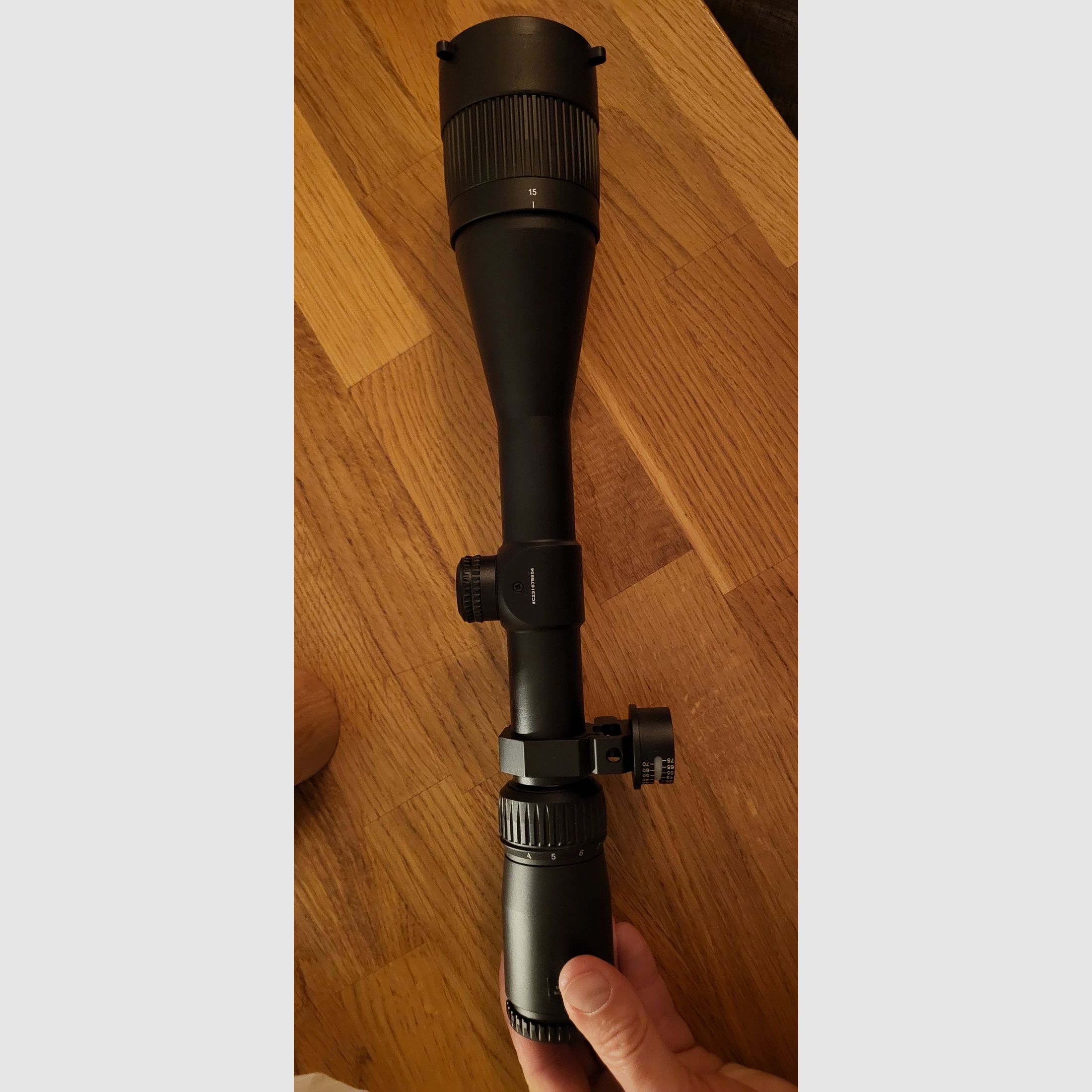 Vortex Crossfire II 4-16x50mm AO riflescope w/Dead-Hold BDC reticle, black CF2-31039