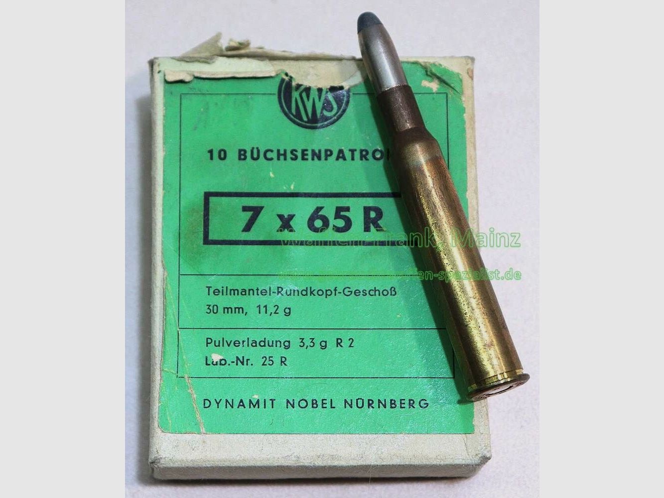 RWS (WZd.Fa.Rottweil) cartouches de fusil 7x65R