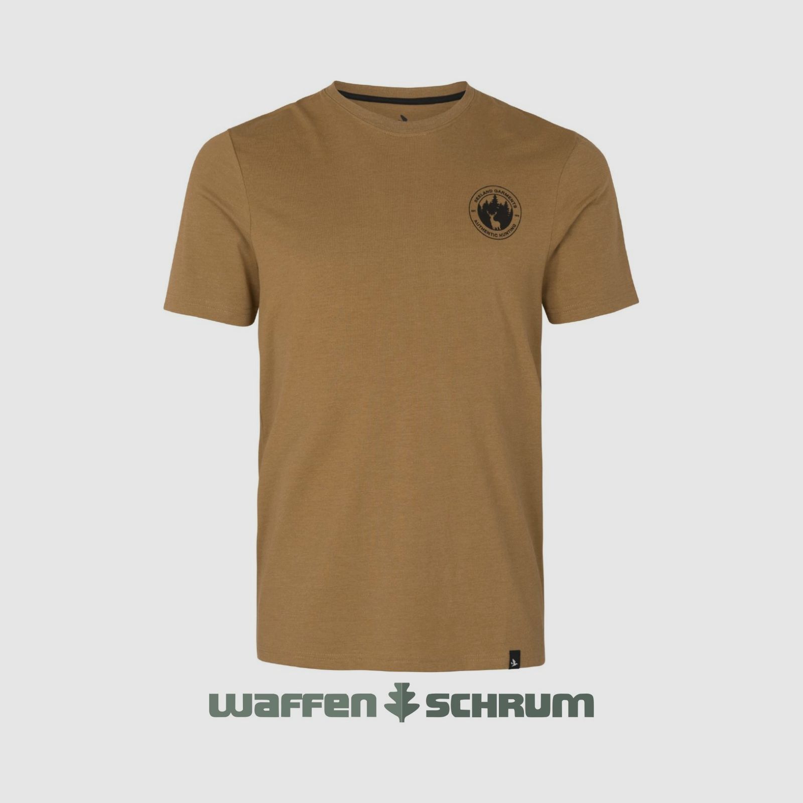 Seeland T-Shirt Saker Antique Bronze Melange
