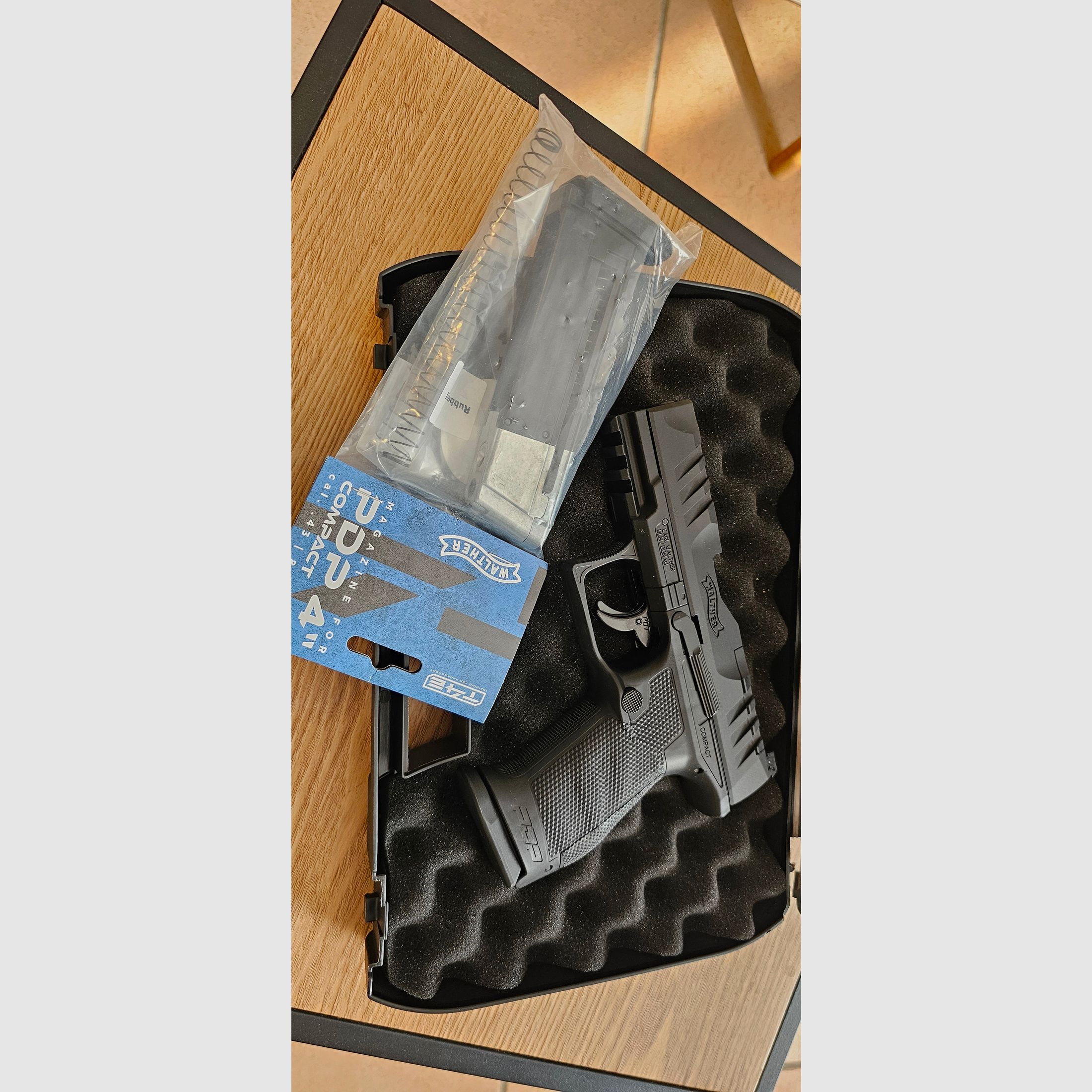 Walther Defense Training Marker T4E PDP Compact 4" - cal .43 Noir (P18)