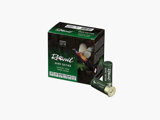 Rottweil 28g Game Pheasant 2.7mm 25PCS 12/67.5