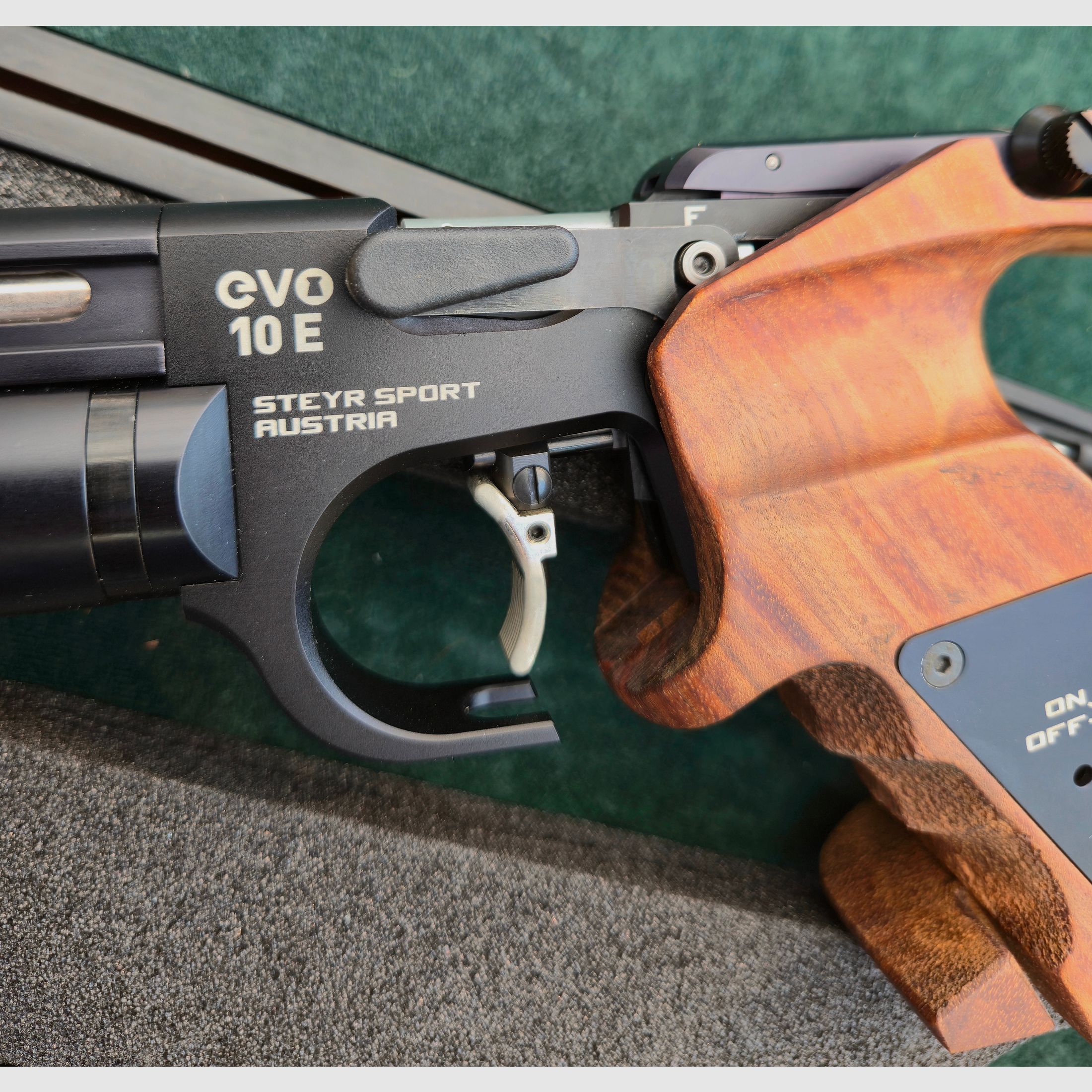 Match air pistol STEYR EVO 10 E like new, TÜV 2036, image 6 of 8