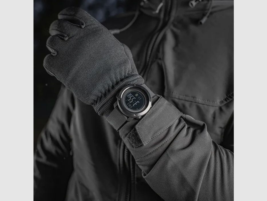 M-Tac® Taktische Multifunktionsuhr Schwarz