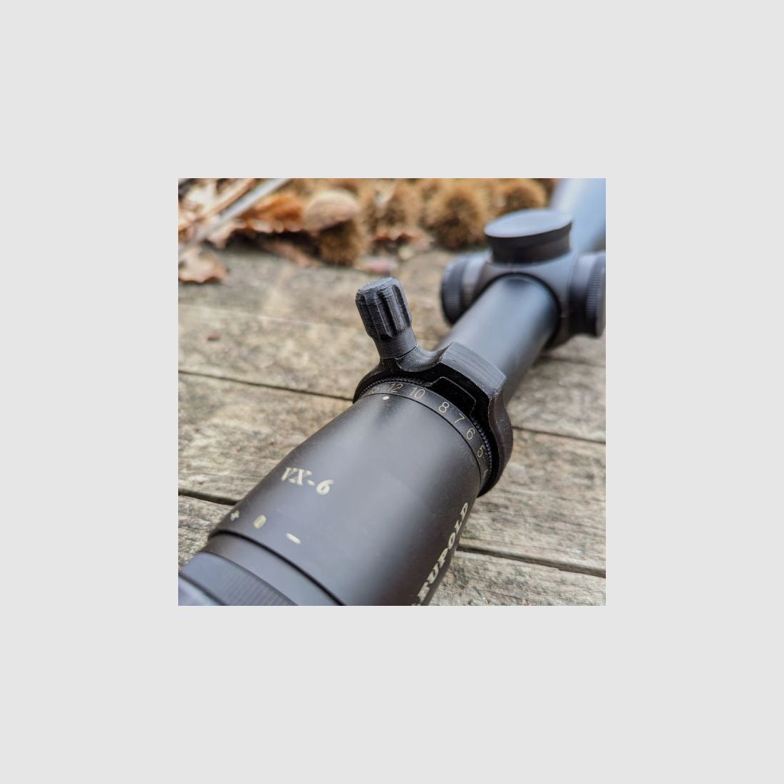For Leupold VX-6: Quick adjustment lever for magnification setting of the Leupold VX-6 series