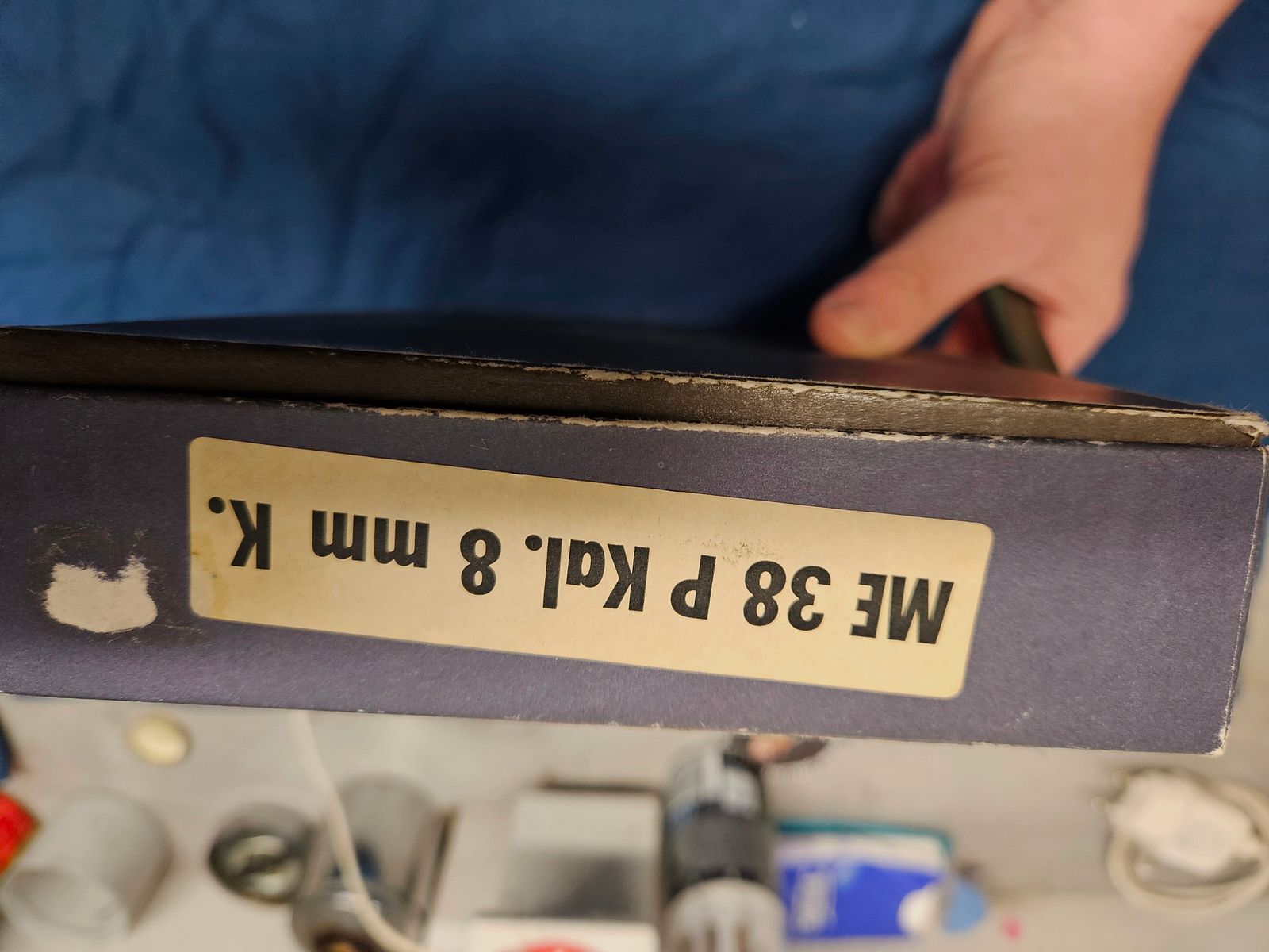 Model ME 38 P Gas-Alarmschieter 8mm