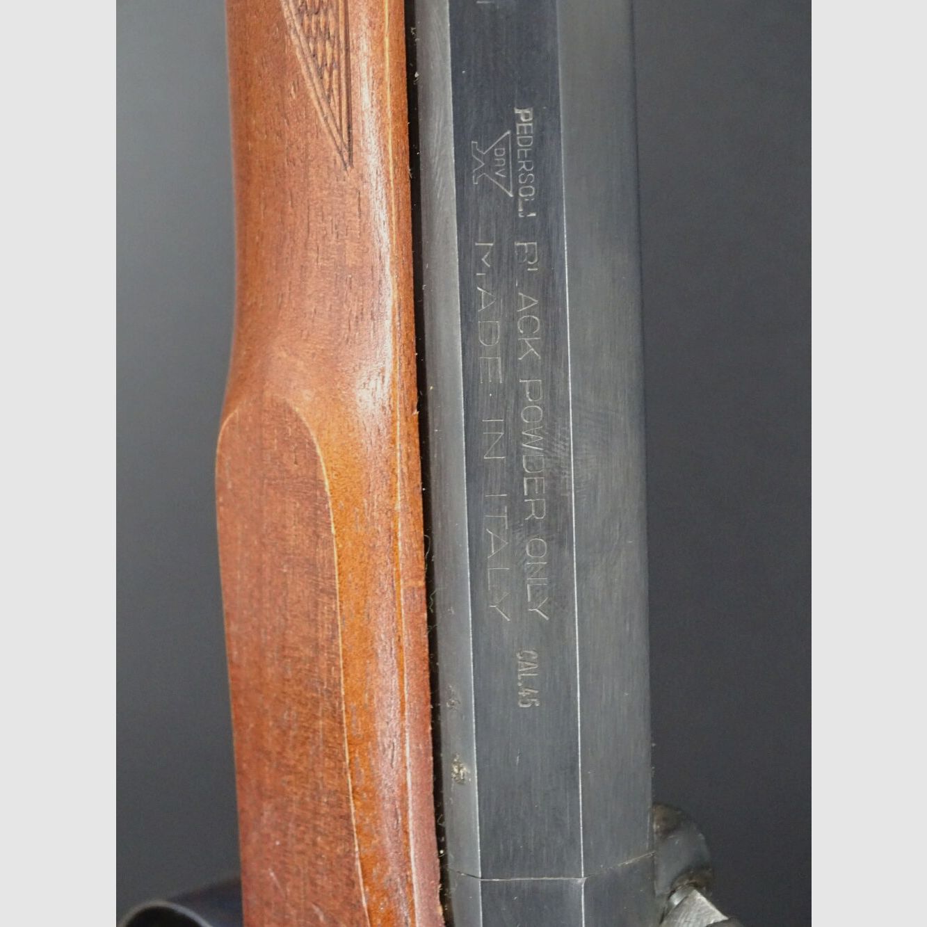 DP Pedersoli Mortimer Kaliber 45 BP mit Dioter Mortimer