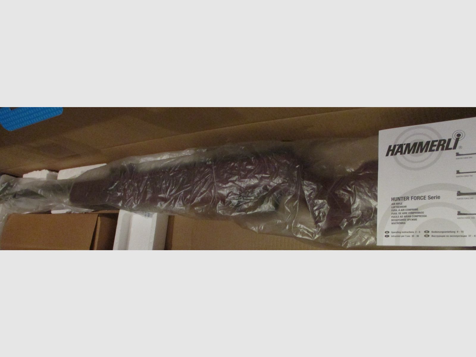 Fucile ad aria compressa Hämmerli Hunter Force 900 Combo NUOVO
