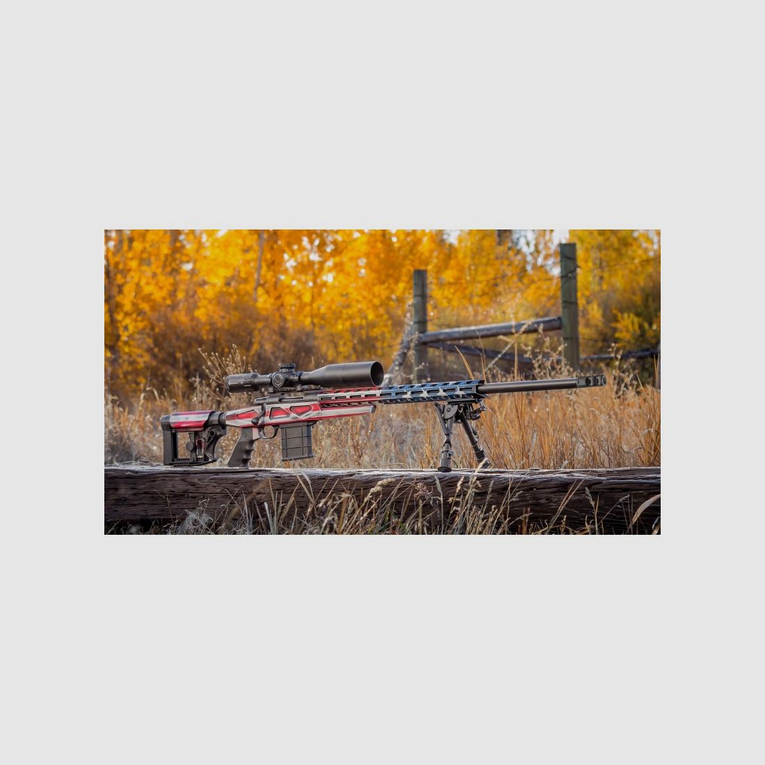 Repetierbüchse allein American Flag Kal. 6.5 Creedmoor