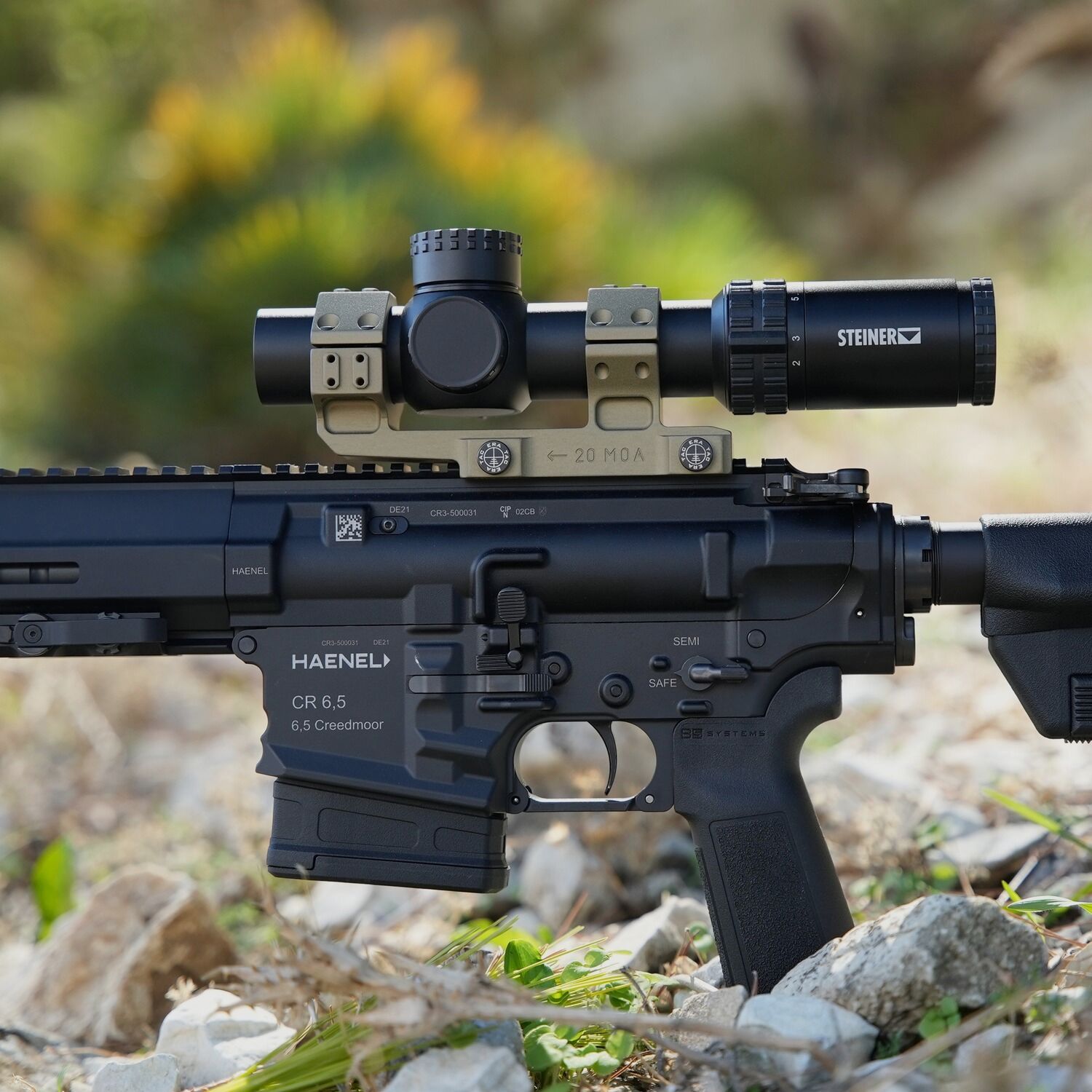 Haenel CR 6,5 M-LOK Handschutz Direktabzug, Kal. 6,5 Creedmoor
