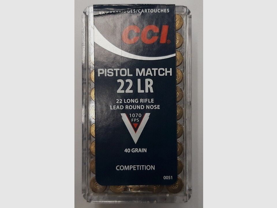 CCI Pistol Match